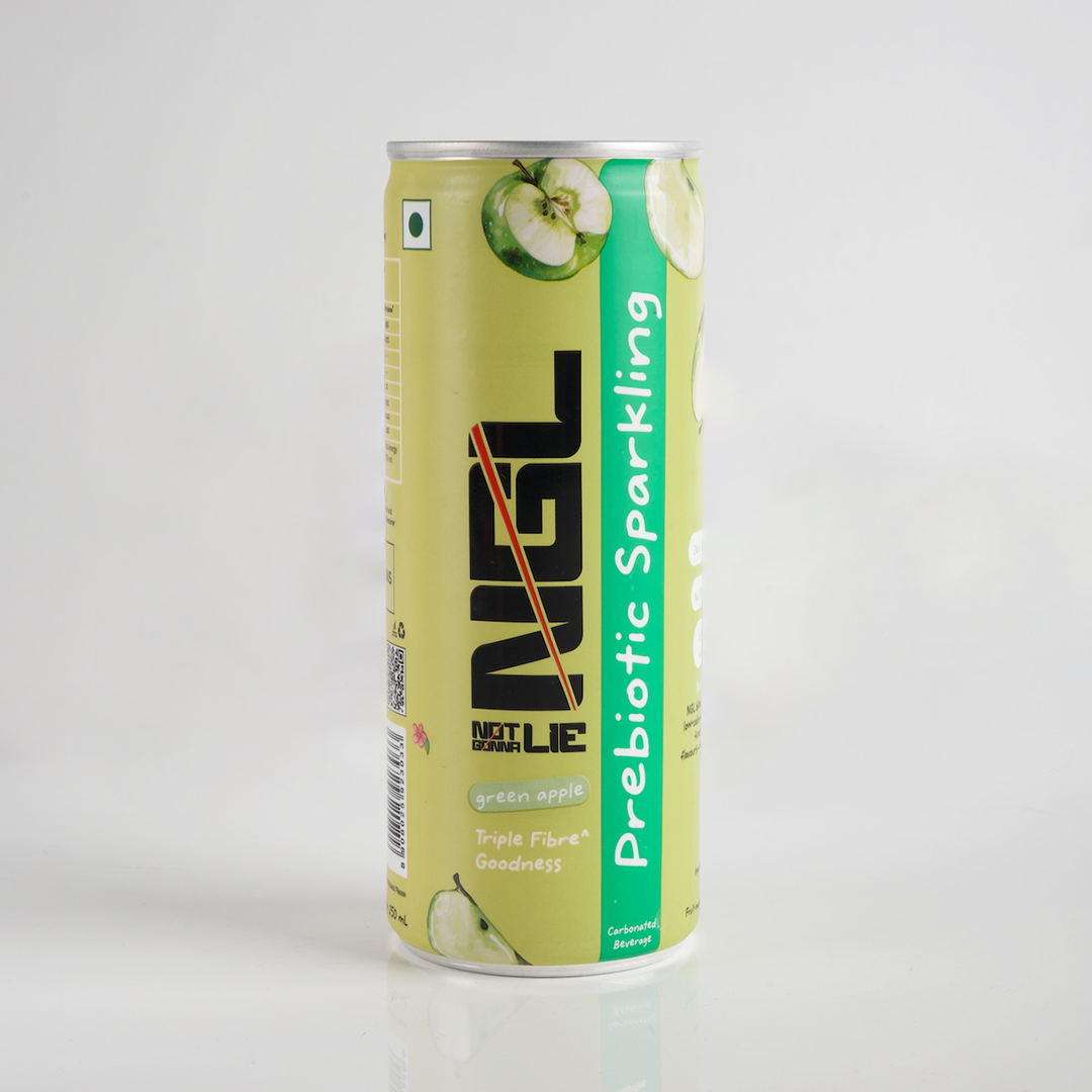 Prebiotic Sparkling with Triple Fibre Goodness - 250ml (Green Apple)