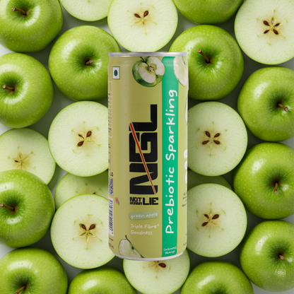 Prebiotic Sparkling with Triple Fibre Goodness - 250ml (Green Apple)