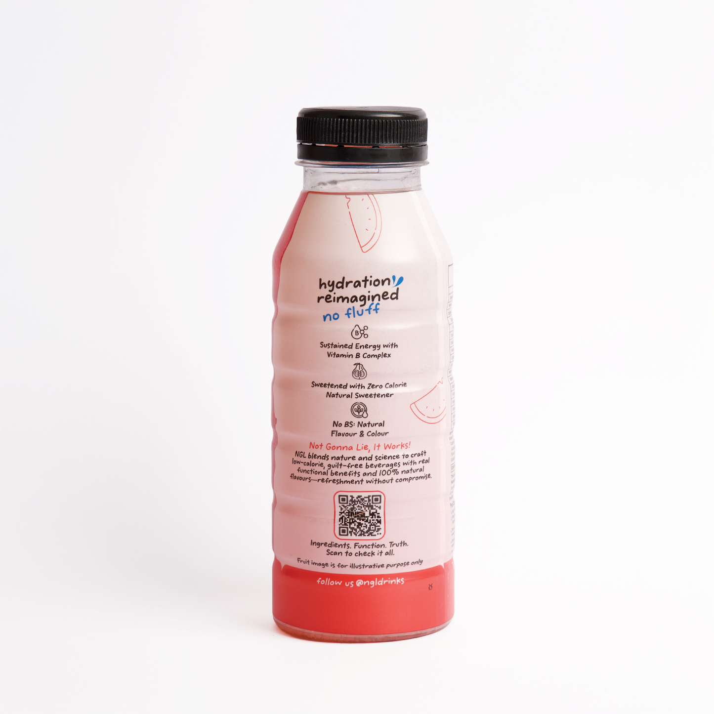 Hydration & Electrolytes Drink with Sustained Energy - 300 ml (Watermelon Swerve)