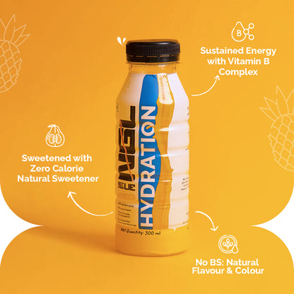 Hydration & Electrolytes Drink with Sustained Energy - 300ml (Piña Rush)