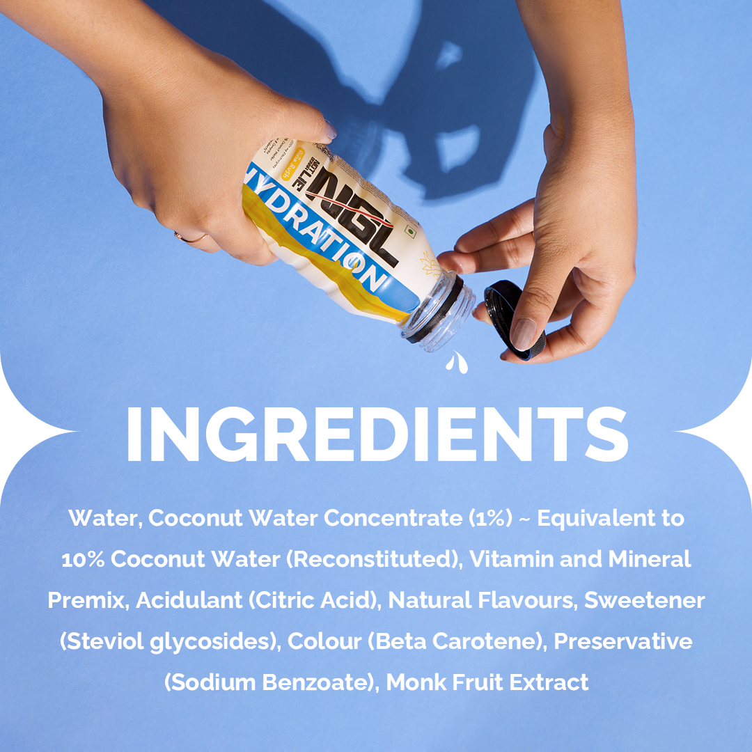 Hydration & Electrolytes Drink with Sustained Energy - 300ml (Piña Rush)