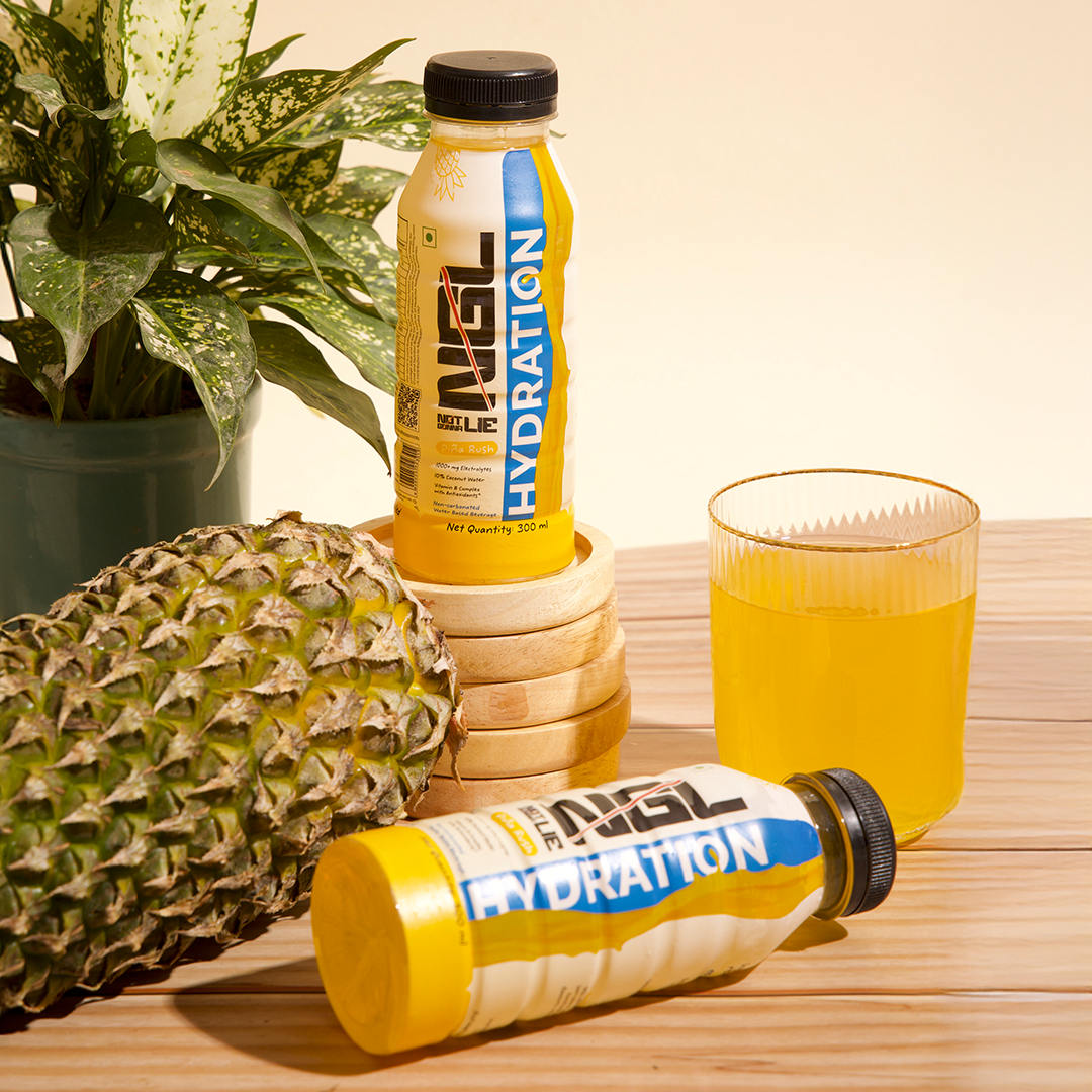 Hydration & Electrolytes Drink with Sustained Energy - 300ml (Piña Rush)