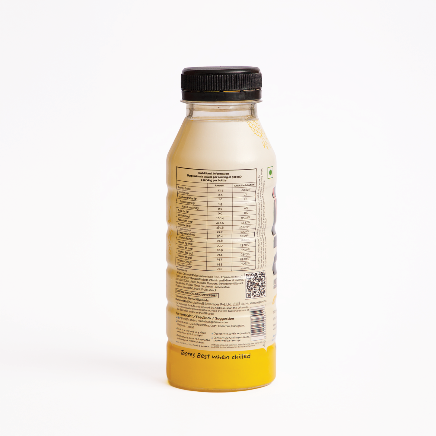 Hydration & Electrolytes Drink with Sustained Energy - 300ml (Piña Rush)